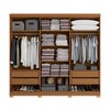Guarda-Roupa Casal 6 Portas 4 Gavetas Cb02r582 Canela - Kappesberg