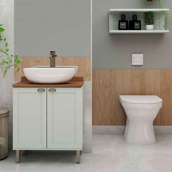 Armário Multiuso Acquaflex 2 Peças Trend Mint - Genialflex