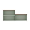 Armário Multiuso Acquaflex 3 Portas Clean Mint - Genialflex