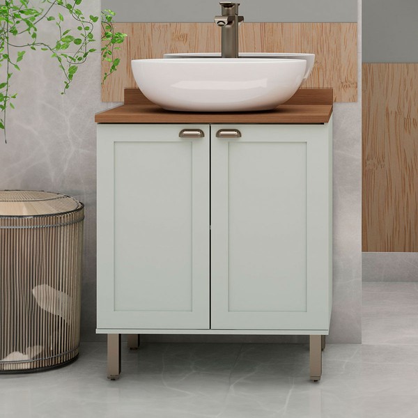 Armário Multiuso Acquaflex 2 Portas Young Mint - Genialflex