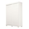 Guarda-Roupa Solteiro Ayla 2 Portas 2 Gavetas 100% Mdf Branco - Acp Móveis