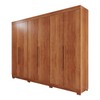 Guarda-Roupa Casal Eldorado Premium 6 Portas 6 Gavetas com Pé 100% Mdf Cinamomo - Pnr Móveis