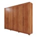 Guarda-Roupa Casal Eldorado Premium 6 Portas 6 Gavetas com Pé 100% Mdf Cinamomo - Pnr Móveis