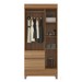 Guarda-Roupa Wind 3 Portas Amêndoa Touch - Demóbile