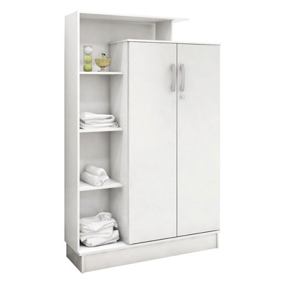 Armário Multiuso Elite 2 Portas com Chave Branco - Demóbile