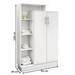Armário Multiuso Elite 2 Portas com Chave Branco - Demóbile