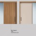 Guarda-Roupa Casal Dalila 3 Portas 4 Gavetas 5 Prateleiras com 1 Porta Espelho 100% Mdf Amêndola/Off-White - Demóbile