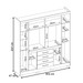 Guarda-Roupa Casal New Realce 8 Portas 3 Gavetas Amêndola/Touch - Demóbile