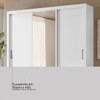 Guarda-Roupa Residence 3 Portas Branco - Demóbile
