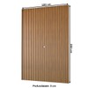 Painel para TV Até 70 Polegadas Apolo Ripado 100% Mdf 180 Cm Nature Fosco - Panorama Móveis
