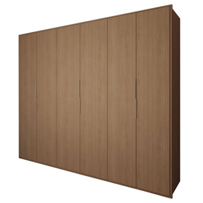 Guarda-Roupa Casal Galeão 6 Portas 6 Gavetas Amêndola Touch - Panorama Móveis