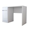 Mesa Escrivaninha Loft 1 Porta 1 Gaveta Branco - Panorama Móveis