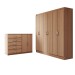 Guarda-Roupa Luna 6 Portas 2 Gavetas com Cômoda 2 Portas 5 Gavetas Demolição - Panorama Móveis