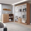 Guarda-Roupa Luna 6 Portas 2 Gavetas com Cômoda 2 Portas 5 Gavetas Demolição - Panorama Móveis