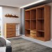 Guarda-Roupa Casal Aurora 6 Portas 2 Gavetas com Cômoda 1 Portas 5 Gavetas Cinamomo - Panorama Móveis