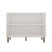 Balcão de Cozinha 120cm Iluminata 100% Mdf 2 Portas Branco/Fendi - Genialflex