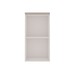 Armário Aéreo de Cozinha 40cm Iluminata 100% Mdf 1 Porta Branco/Fendi - Genialflex