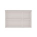 Armário Aéreo Cozinha 120cm Iluminata 100% Mdf 3 Portas Branco/Fendi - Genialflex