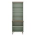 Cristaleira Iluminata 100% Mdf com 2 Portas de Vidro Mint - Genialflex