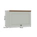 Armário Aéreo Cozinha 70cm Iluminata 100% Mdf 1 Porta Basculante Mint - Genialflex