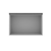Armário Aéreo Cozinha 70cm Iluminata 100% Mdf 1 Porta Basculante Branco - Genialflex