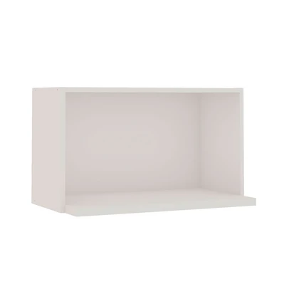 Armário Aéreo de Cozinha Iluminata 100% Mdf Branco - Genialflex