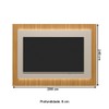 Painel para TV Até 70 Polegadas São Paulo Ripado com Led Tauari/Off White - Linea Brasil