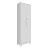 Armário Multiuso Bordo 2 Portas 100% Mdf Branco - Rio Doce