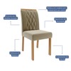 Cadeiras Kit 2 Cadeiras Juliana Wood Suede Madeira/Joli - Cimol