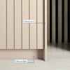 Balcão Buffet Lia 4 Portas 3 Prateleiras Off White - Cimol