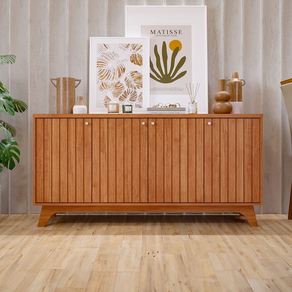 Balcão Buffet Isa 4 Portas Cinamomo - Cimol