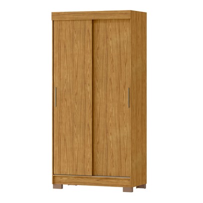 Guarda-Roupa Solteiro Antares 2 Portas 2 Gavetas Flex Marrocos/Off White - Mx Móveis