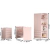 Quarto Infantil Completo Estrela 2 Portas 7 Gavetas Rosa - Pnr Móveis