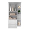 Quarto Infantil Completo Ana 2 Portas 7 Gavetas Branco - Pnr Móveis