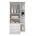 Quarto Infantil Completo Ana 2 Portas 3 Gavetas Branco - Pnr Móveis