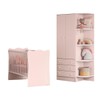 Quarto Infantil Completo Ana 2 Portas 3 Gavetas Rosa - Pnr Móveis