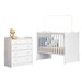 Quarto Infantil Completo Ana 4 Gavetas Branco - Pnr Móveis