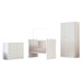 Quarto Infantil Completo Iris 4 Portas 6 Gavetas Branco - Pnr Móveis