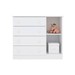 Quarto Infantil Completo Iris 1 Porta 4 Gavetas Branco - Pnr Móveis
