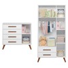 Quarto Infantil Completo Bear 4 Portas 6 Gavetas Branco - Pnr Móveis
