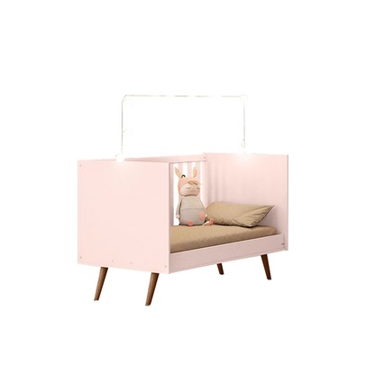 Quarto Infantil Completo Bear 4 Portas 6 Gavetas Rosa - Pnr Móveis
