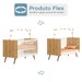 Quarto Infantil Completo Bear 3 Portas 2 Gavetas Branco/Freijo - Pnr Móveis