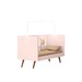 Quarto Infantil Completo Bear 3 Portas 2 Gavetas Rosa - Pnr Móveis
