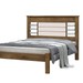 Cama de Casal Raissa Flex Jequitibá/Off White - J&a Móveis