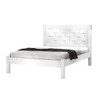 Cama de Casal Laila Branco - J&a Móveis