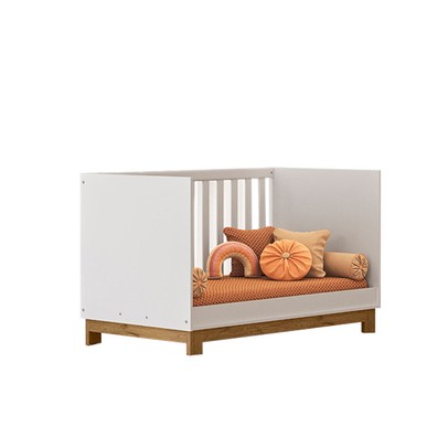 Quarto Infantil Completo Lion 4 Portas 6 Gavetas Branco - Pnr Móveis