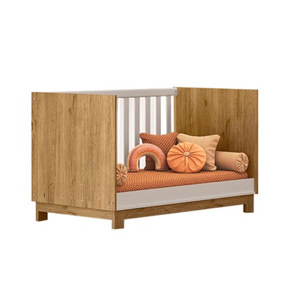 Quarto Infantil Completo Lion 4 Portas 6 Gavetas Branco/Freijo - Pnr Móveis