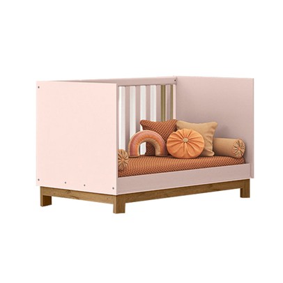 Quarto Infantil Completo Lion 4 Portas 6 Gavetas Rosa - Pnr Móveis