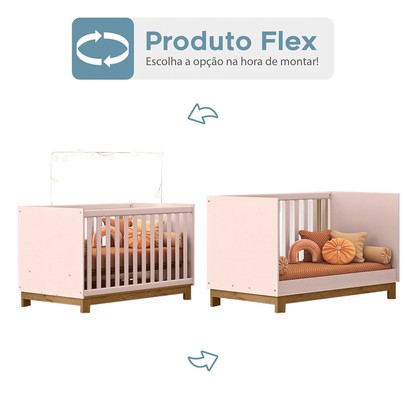 Quarto Infantil Completo Lion 4 Portas 6 Gavetas Rosa - Pnr Móveis