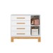 Quarto Infantil Completo Lion 1 Porta 4 Gavetas Branco - Pnr Móveis
